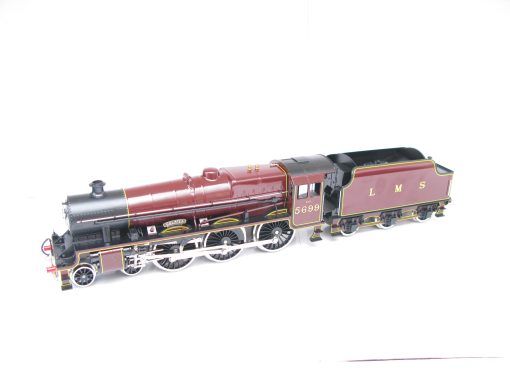 Ace 0 Gauge Modern issue E/18 LMS Lined maroon 4-6-0 Loco & Tender Jubilee class 'Galatea' No.5699,  2/3-rail electric - Boxed - Image 9