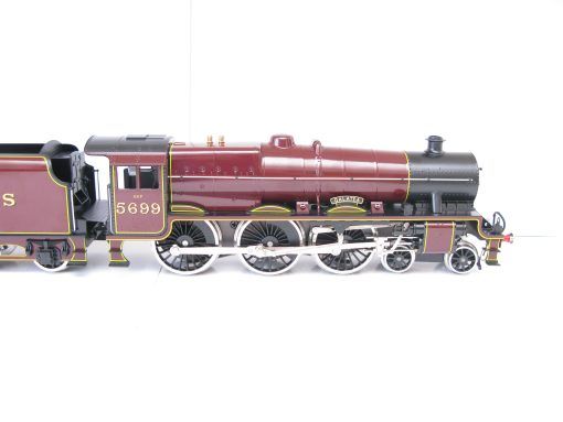 Ace 0 Gauge Modern issue E/18 LMS Lined maroon 4-6-0 Loco & Tender Jubilee class 'Galatea' No.5699,  2/3-rail electric - Boxed - Image 12