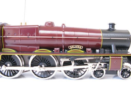 Ace 0 Gauge Modern issue E/18 LMS Lined maroon 4-6-0 Loco & Tender Jubilee class 'Galatea' No.5699,  2/3-rail electric - Boxed - Image 13