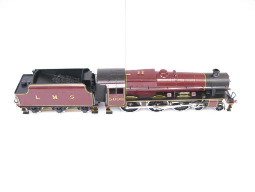 Ace 0 Gauge Modern issue E/18 LMS Lined maroon 4-6-0 Loco & Tender Jubilee class 'Galatea' No.5699,  2/3-rail electric - Boxed - Image 14