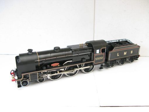 Ace 0 Gauge Modern issue E/42 LMS Post war Lined black 4-6-0 Loco & Tender Patriot class 'Patriot' No.5500,  2/3-rail electric - Boxed - Image 4