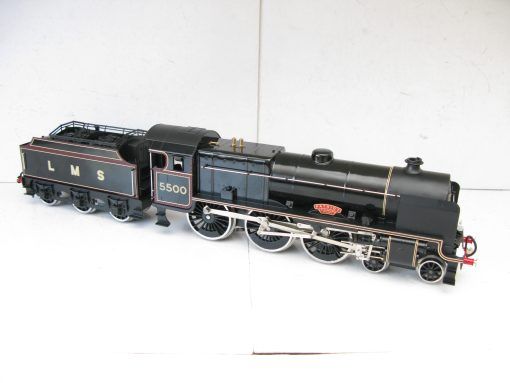 Ace 0 Gauge Modern issue E/42 LMS Post war Lined black 4-6-0 Loco & Tender Patriot class 'Patriot' No.5500,  2/3-rail electric - Boxed - Image 5