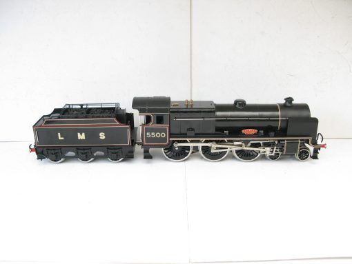 Ace 0 Gauge Modern issue E/42 LMS Post war Lined black 4-6-0 Loco & Tender Patriot class 'Patriot' No.5500,  2/3-rail electric - Boxed - Image 6
