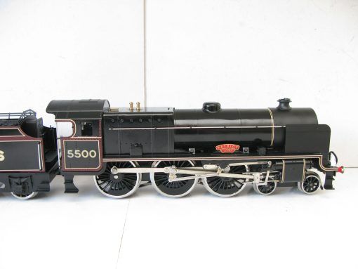 Ace 0 Gauge Modern issue E/42 LMS Post war Lined black 4-6-0 Loco & Tender Patriot class 'Patriot' No.5500,  2/3-rail electric - Boxed - Image 7