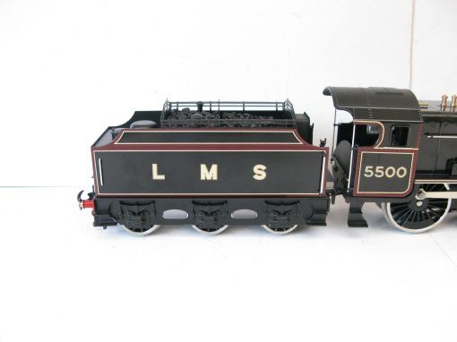 Ace 0 Gauge Modern issue E/42 LMS Post war Lined black 4-6-0 Loco & Tender Patriot class 'Patriot' No.5500,  2/3-rail electric - Boxed - Image 9