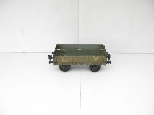 Carette Gauge 1 Tinprinted L&Y (Lancashire & Yorkshire) Low sided open wagon - unboxed - Image 2
