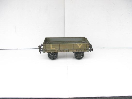 Carette Gauge 1 Tinprinted L&Y (Lancashire & Yorkshire) Low sided open wagon - unboxed - Image 3