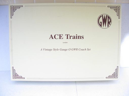 Ace 0 Gauge Modern issue C/13 3-Car GWR 40 cm Passenger Coaches Set 'A' - Boxed - Image 2