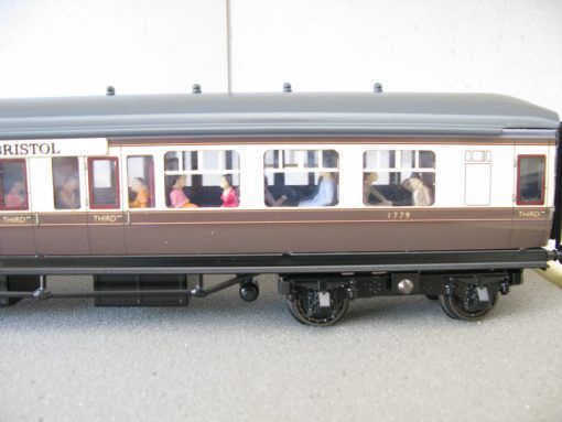 Ace 0 Gauge Modern issue C/13 3-Car GWR 40 cm Passenger Coaches Set 'A' - Boxed - Image 5