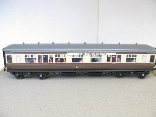Ace 0 Gauge Modern issue C/13 3-Car GWR 40 cm Passenger Coaches Set 'A' - Boxed - Image 6