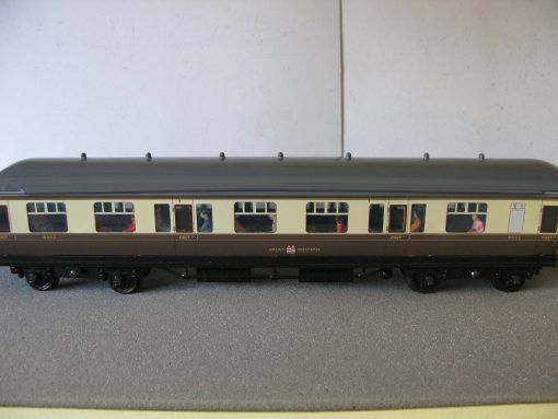 Ace 0 Gauge Modern issue C/13 3-Car GWR 40 cm Passenger Coaches Set 'A' - Boxed - Image 8