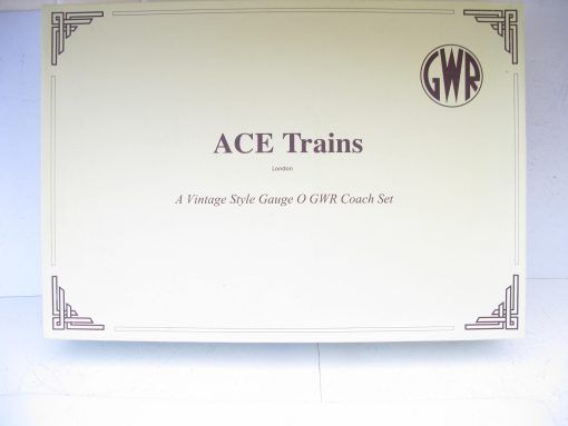 Ace 0 Gauge Modern issue C/13 3-Car GWR 40 cm Passenger Coaches Set 'B' - Boxed - Image 2