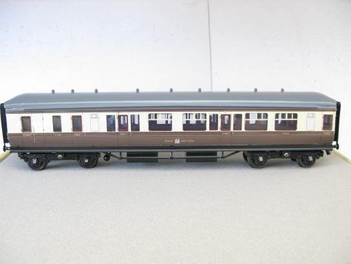 Ace 0 Gauge Modern issue C/13 3-Car GWR 40 cm Passenger Coaches Set 'B' - Boxed - Image 5