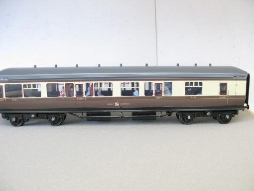 Ace 0 Gauge Modern issue C/13 3-Car GWR 40 cm Passenger Coaches Set 'B' - Boxed - Image 6