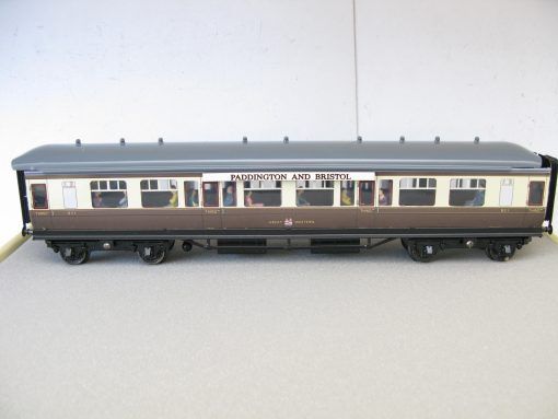 Ace 0 Gauge Modern issue C/13 3-Car GWR 40 cm Passenger Coaches Set 'B' - Boxed - Image 7