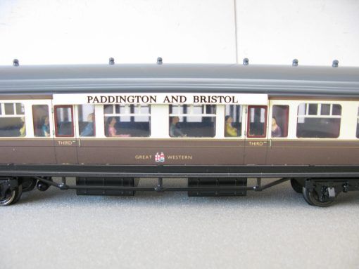 Ace 0 Gauge Modern issue C/13 3-Car GWR 40 cm Passenger Coaches Set 'B' - Boxed - Image 8