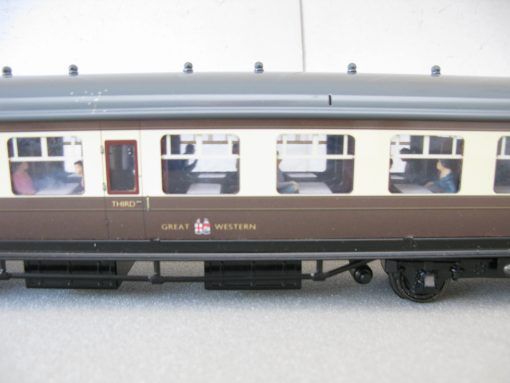 Ace 0 Gauge Modern issue C/13 3-Car GWR 40 cm Passenger Coaches Set 'B' - Boxed - Image 10