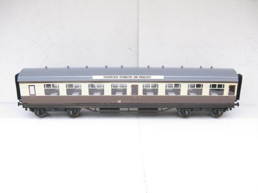 Ace 0 Gauge Modern issue C/13 GWR 40 cm Open 3rd Passenger Coach - Boxed