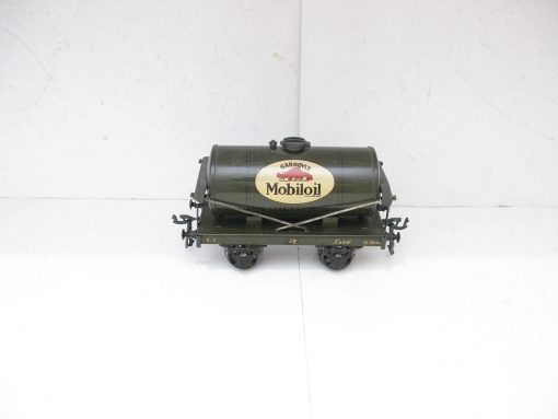 Bassett Lowke (Winteringham) 0 Gauge 'MOBILOIL' Tanker - unboxed - - Image 12