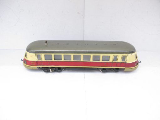 Marklin 0 Gauge Ref: TWE 12930 cream and red 1st/2nd Diesel Rail car, 3-rail 20 volt electric - unboxed - Image 2