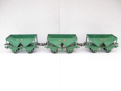 Hornby 0 Gauge NE Hopper Wagon circa 1933/38 light green version - unboxed  - Priced each at £25