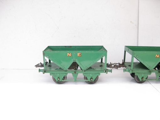 Hornby 0 Gauge NE Hopper Wagon circa 1933/38 light green version - unboxed  - Priced each at £25 - Image 2