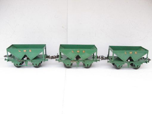 Hornby 0 Gauge LMS Hopper Wagon circa 1933/38 light green version - unboxed  - Priced each at £25