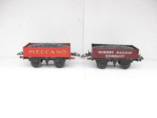 Hornby 0 Gauge 'HORNBY RAILWAY COMPANY' & 'MECCANO' Coal Wagons  - unboxed - Priced each at £48