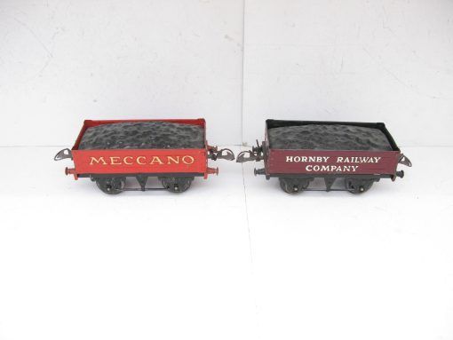 Hornby 0 Gauge 'HORNBY RAILWAY COMPANY' & 'MECCANO' Coal Wagons  - unboxed - Priced each at £48 - Image 2