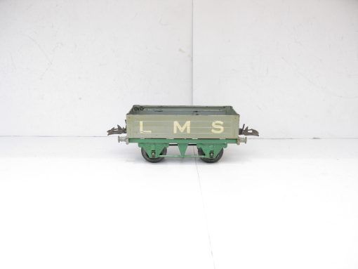 Hornby 0 Gauge LMS No.1 Open Wagon circa 1933 only version with Green base - unboxed