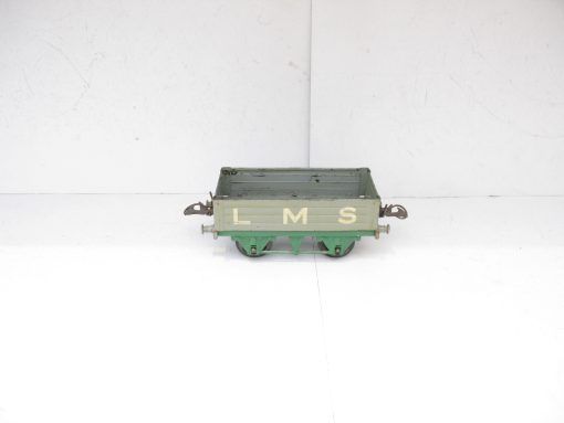 Hornby 0 Gauge LMS No.1 Open Wagon circa 1933 only version with Green base - unboxed - Image 2