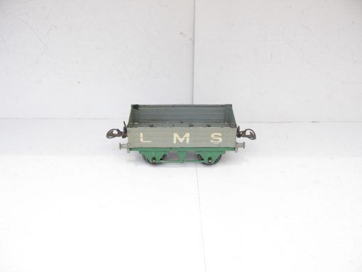 Hornby 0 Gauge LMS No.1 Open Wagon circa 1933 only version with Green base - unboxed - Image 4