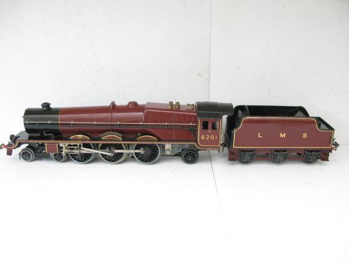 Hornby 0 Gauge 4-6-2 Loco & Tender LMS Lined Maroon 'Princess Elizabeth' No.6201, 3-rail 20 volt Electric - Boxed - Image 4