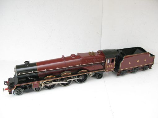Hornby 0 Gauge 4-6-2 Loco & Tender LMS Lined Maroon 'Princess Elizabeth' No.6201, 3-rail 20 volt Electric - Boxed - Image 8