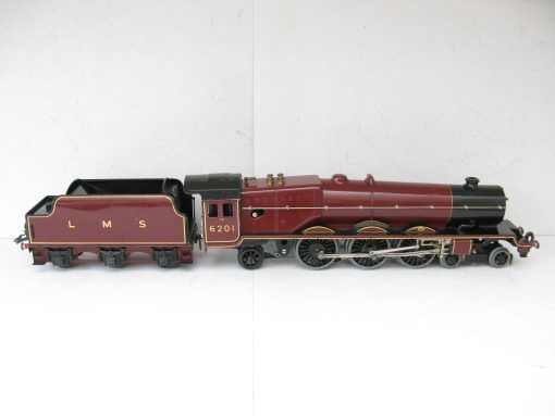 Hornby 0 Gauge 4-6-2 Loco & Tender LMS Lined Maroon 'Princess Elizabeth' No.6201, 3-rail 20 volt Electric - Boxed - Image 9