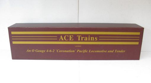 Ace 0 Gauge Modern issue E/12 LMS 4-6-2 Loco & Tender LMS Streamlined maroon Coronation class 'DUCHESS OF HAMILTON' No.6229,  2/3-rail electric - Boxed - Image 2