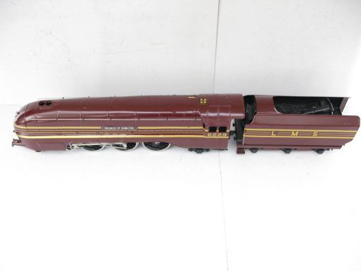Ace 0 Gauge Modern issue E/12 LMS 4-6-2 Loco & Tender LMS Streamlined maroon Coronation class 'DUCHESS OF HAMILTON' No.6229,  2/3-rail electric - Boxed - Image 7