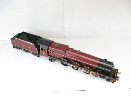 Hornby 0 Gauge 4-6-2 Loco & Tender LMS Lined Maroon 'Princess Elizabeth' No.6201, 3-rail 20 volt Electric Circa 1937 with rare Sand cab - Boxed - Image 12