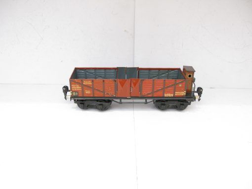 Marklin 0 Gauge Ref: 18510 DR Open wagon with Vigie - unboxed - Image 4
