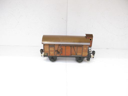 Marklin 0 Gauge Ref: 17910 DR Covered wagon with Vigie - unboxed - Image 4