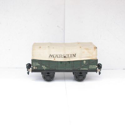 Marklin 0 Gauge Ref: 17610 Halle Open wagon with Tarpaulin Printed MARKLIN - unboxed