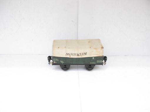 Marklin 0 Gauge Ref: 17610 Halle Open wagon with Tarpaulin Printed MARKLIN - unboxed - Image 2