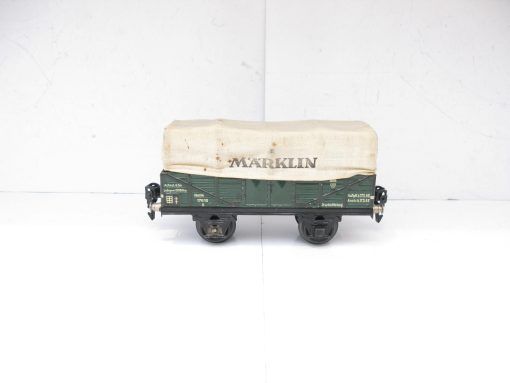 Marklin 0 Gauge Ref: 17610 Halle Open wagon with Tarpaulin Printed MARKLIN - unboxed - Image 3