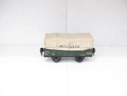Marklin 0 Gauge Ref: 17610 Halle Open wagon with Tarpaulin Printed MARKLIN - unboxed - Image 4