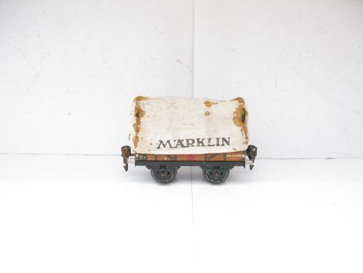 Marklin 0 Gauge Open wagon with Tarpaulin Printed MARKLIN - unboxed - Image 3