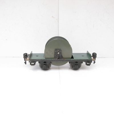 Marklin 0 Gauge 4-wheel Wagon with Single Cable Drum - unboxed
