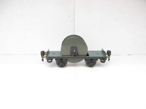 Marklin 0 Gauge 4-wheel Wagon with Single Cable Drum - unboxed