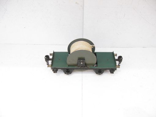 Marklin 0 Gauge 4-wheel Wagon with Single Cable Drum - unboxed - Image 2