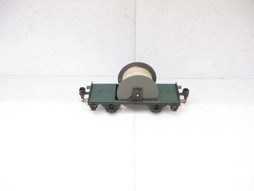 Marklin 0 Gauge 4-wheel Wagon with Single Cable Drum - unboxed - Image 4