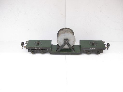 Marklin 0 Gauge 8-wheel Tolley Wagon with Single Cable Drum - unboxed - Image 4